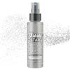 LOPHE Spray Brillantini Glitter, Glitterato Spray per Corpo Viso, Brillantini Corpo Vestiti per Capelli, Ultra Fine, Body Shimmer per Festival di Halloween, Club, Feste (100ml, Argento)