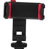 RORPOIR Supporto per Telefono Slitta Fredda, Blocco Hot Shoe e Rotazione 360°, Adattatore in Plastica Nera per Treppiede Fotocamera