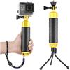 MotuTech - Bastone galleggiante + treppiedi + cinghia universale per GoPro Hero 10 9 8 7 6 5 4 3 Black Max Action Camera per nuoto immersa Sassoeling Surf