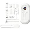 ReachMall Action Camera 1080P per MINI Vlog Cam con schermo, design portatile compatto da 10 cm, per sport in moto e avventure all'aria aperta (bianco)