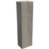 MaMa Store Atena Colonna in Kit Reversibile con sistema di apertura push and pull, Laminato, CEMENTO CHIARO L. 30 X P. 22 X H. 110 Cm