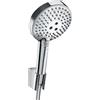 hansgrohe Raindance Select S Set supporto doccia 120 3 getti PowderRain con flessibile doccia 125 cm, cromo, 27669000