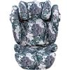 JYOKO KIDS Rivestimento per seggiolino auto in cotone compatibile con Cybex Solution M e Pallas B - Fix (Zebra)