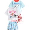 NEXT Ragazza Confezione da 2 Pigiami con Shorts di Hello Kitty Blu 11 Anni
