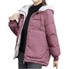 Generico Giacca Donna Invernale Piumino Lungo con Cappuccio Ripiegabile Piumini Elegante Giacca Ripiegabile Donna Giacconi Invernale Cappotto Piumini Ultraleggero Giacconi Per le Vacanze Comodo Caldo