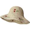 WEIGEER Straw Hat Women Beach Sun Hat Chapeau de Paille pour Femme Chapeau de Soleil de Plage Pliable à Large Bord Chapeau d'été pour de Paille pour Soleil (Paglia, Bianco.)