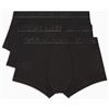 Emporio Armani 3-Pack Trunk, Bermuda Uomo, Black/Black/Black,