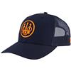 Beretta Cappello da Camionista da Uomo con Retro in Rete, Colore Blu Navy, Taglia Unica, Navy, Taglia Unica