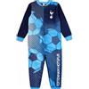 Tottenham Hotspur F.C. Tottenham Hotspur Tutina da bambino, pigiama tutto in uno, età 7-14 anni, Blu, 13-14 Years