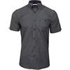 Xact Camicia a Quadretti da Uomo con Colletto a Bottoni e Maniche Corte, vestibilità Regolare (Senape/Blu Navy) M