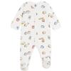 Petit Bateau A0dsc - Vestiti da Notte Misti, Confezione da 1, Marshmallow/Multico, 18 Mesi