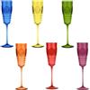 Baci Milano Set 6 flute colorati Baroque & Rock, rx123456