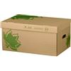 Fast Nature Line 100725910 - Cassetta portadocumenti Nature Line, 52 x 35 x 26 cm, colore: Bianco sporco