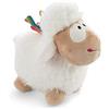 NICI- Peluche Theodor & Friends Pecora Somna in Piedi 22cm Green, Colore White, 22 cm, 48631