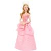 Mattel Universal Wicked - Glinda, bambola ispirata al film con abito rosa rimovibile, corpetto iridescente e gonna scintillante, 7 punti di articolazione, 4+ anni, JMG24