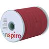 INNSPIRO Cordone cotone intrecciato sottile Granate 1,5 mm. 100 m.