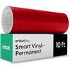Cricut Smart Vinile permanente per macchina Joy, rosso (rotolo da 14 cm x 3 m) - Taglio opaco per tagli lunghi