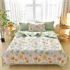 CSARPECT Piumino Estivo, Morbida e Traspirante Trapunta Reversibile in Microfibra- Coperta da Divano Anallergico, per Camera da Letto Copriletto Trapuntato Singolo Matrimoniale letto (Sogno estivo, 100*150CM)
