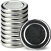 KADAX coperchi a Vite Twist-off Ø43 mm - coperchi di Ricambio in Metallo per Mini barattoli da 40ml, Chiusura ermetica
