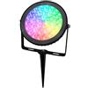 lighteu®, Miboxer RGBCCT 15W Giardino AC 100-240V Luce Multi-colore Cambiamento e luce di inondazione LED da giardino con temperatura di colore regolabile, IP65 impermeabile, futC03