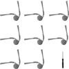 Homruich Spazzola Laterale per Roborock QV 35A/ QV 35S/ Q10 S5/ Q10 X5/ Q7 M5/ Q7 L5/ QRevo Curv/ S5X/ 5A1/ 5XC/ QRevo S5V/ QRevo Edge/ S5A/ Saros 10R/ Saros 10/ Saros Z70 Robot Aspiratore