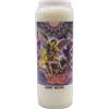 crigema Candela di preghiera a vasetto Novena 18 x 7 cm 100% Vegetale Combustione 9 giorni - 216 ore (San Michele)