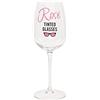 Maturi Bicchiere da vino umoristico 'Rosé Tinted Glasses', 420 ml