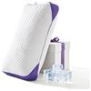 BPC Cuscino Letto 40x80 cm, Cuscino Memory Foam per Dormire con Altezza Regolabile, Doppia Faccia, Guanciale Cervicale Ergonomico, Traspirante e Ipoallergenico