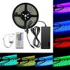 SUPERNIGHT EPBOWPT - Striscia LED, 5050 SMD 10 m, 600 LED RGB, 60 LED/m, striscia luminosa, IP65, impermeabile, con telecomando a 44 tasti + spina EU DC 24 V/5 A alimentatore