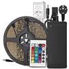 SUPERNIGHT LED RGB 10M/32.8ft 60LEDs/M LED Strip RGB 5050 SMD 600LEDs Luce di Striscia ip65 Impermeabile con 24 Tasti Controller Telecomando + DC24V Adattatore di Alimentazione EU Plug