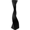 NNYCC Vaso in Ceramica Minimalista 41cm Alto Moderno Fiore Vaso Decorazione per il soggiorno tavolo piano d'ingresso,Nero
