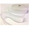 GLOBALCORPORATION Fettuccia Per Tende A Onde Wave 6cm 8cm Nastro Trasparente Per Riloga Nastri X Orli Tende Da Interni Con Tasche Per Tende Con Fettuccia onda (10 metri)