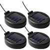 BAIFULAI 4 pezzi di ricambio per luci solari, modulo solare di ricambio per lampade da giardino, IP55, impermeabile, pannello solare di ricambio per esterni, fiori solari, giardini, terrazze, cortili, sentieri