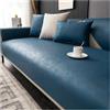 YUEZHONG Copridivano In Similpelle Impermeabile For Divano Componibile, Copridivano Di Lusso In Similpelle, Protezione Antiscivolo For Mobili For Cani(Dark blue,50x70cm/19.7x27.5in)