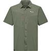 SALEWA PUEZ S/S SHIRT M Camicia Outdoor Uomo
