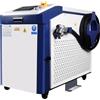 Ovsuqu Macchina di pulizia laser a fibra Raycus da 3000 W Rimozione di ruggine, olio e vernice per di metalli Larghezza di pulizia 300×300 mm Alimentazione 220 V 35A Raffreddamento ad acqua
