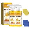 WANWEN Beeswax Wood Polish Spray, Furniture & Floor Care, Beeswax Essential Oil Wax, Micro-Molecularized Beeswax Spray, Wood Cleaner, Repairing and Care, Restores Shine & Removes Scratches