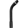 PATIKIL 12cm/4.7 Microfono Collo cigno, M10 Filetto Metallo Universale Tubo flessibile Flessibile Braccio Collo cigno Tubo Estensione per Multifunzione Fai da Te, Nero