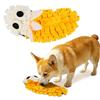momgyaamz Giochi Interattivi per Cani, Tappeto Olfattivo Cane Tappetino Olfattivo per Cani Lavabile, Gioco Interattivo per CaniAnti-Scivolo per Stimolazione Mentale in Casa, Giallo Banana