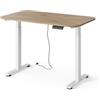 Vicco Scrivania Elevate, Bianco/Artisan, 120 x 70 cm
