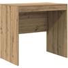 Solivagant Scrivania Rovere Artigianale 80 x 50 x 76 cm,Marrone,17.75kg