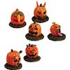 LEMAX ZUCCHE TERRIFICANTI - PUMPKIN PEOPLE, SET OF 6 COD 52117