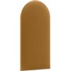 murando - Testiera Letto Singolo Imbottita - Staccionata Velluto - 80x30 cm 1 Pezzo - Pannelli Decorativi per Pareti - Pannello Imbottito per Camera da Letto e Soggiorno - Schiuma Anallergica - Giallo