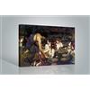 1art1 John William Waterhouse Poster Stampa Artistica su Tela Ila E Le Ninfe, 1896 Quadro da Parete sulla Barella | Murale XXL | Immagine 120x80 cm