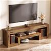 Tribesigns Mobile TV per Televisore fino a 65 pollici, Mobile Porta TV Salloto, Tavolo TV per Soggiorno, Sala da pranzo e Camera da Letto, Marrone Vintage, 160 x 50 x 35 cm
