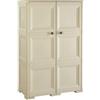 Tontarelli S.p.A. Multiuso OMNIMODUS 2 Ante, 3 Moduli Mobile Contenitore, Angora, 79x47x125 cm
