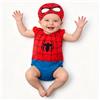 Beipegin Costume Neonato Costume da Ape Coccinella Body Pagliaccetto Tutina Bebè per Bambina Bambino Halloween Feste 0-9 Mesi