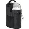 Calenxy Magnetic Gym Bag - Borsa magnetica per bottiglia d'acqua, borsa sportiva magnetica con portabottiglie da 1,5 l, borsa per bottiglia d'acqua con cinturino regolabile, unisex per fitness e palestra