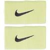 Nike Doublewide Wristbands 2.0 Polsini Tennis in Spugna Luminous Green