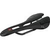 Msport Sella Bici in Fibra di Carbonio sellino per Bici da Strada e MTB Super Leggera (Nero)